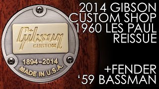 Video thumbnail for "Pick of the Day" - 2014 Gibson Custom Shop 1960 Les Paul Reissue and Fender '59 Bassman LTD Reissue by Emerald City Guitars