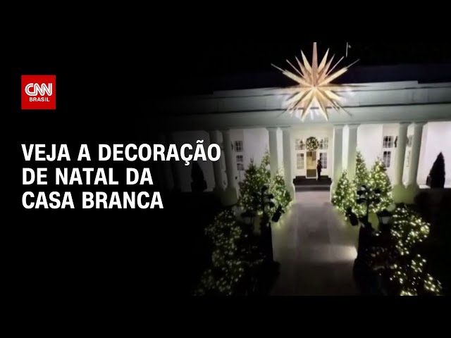 Veja a decoração de Natal da Casa Branca | CNN BRASIL