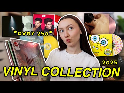 MY VINYL COLLECTION! *OVER 260 RECORDS* (2025)