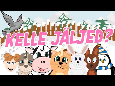 Kelle jäljed? | Lastelaulud | LOLALA