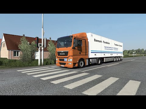 ETS2 1.39 - Euro Truck Simulator 2 - MAN TGX - Promods 2.51 - Trailer Ekeri - Naturalux