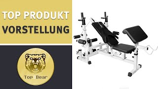 ✅ Gorilla Sports Hantelbank mit Ablage – Hochwertige universal Kraftstation