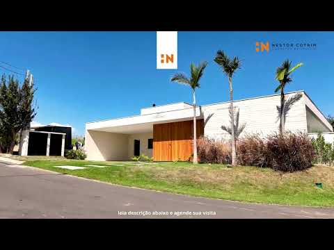 Vídeo — CASA RECEM CONSTRUÍDA À VENDA NO CONDOMÍNIO PARQUE YTU XAPADA, EM ITU SP — Itu