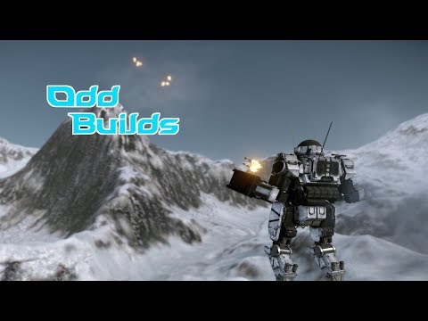 LRM Commando Odd Builds 1v1 (Mechwarrior Online PTU)