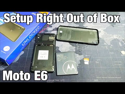 Moto E6: How to Setup & Insert Battery, SIM, SD Card for Beginners