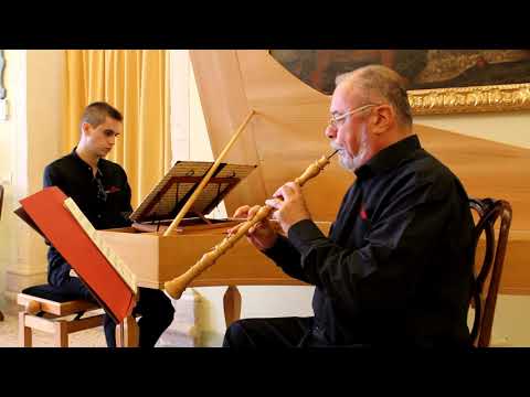 Giovanni Benedetto PLATTI: sonata for oboe & harpsichord in C Minor