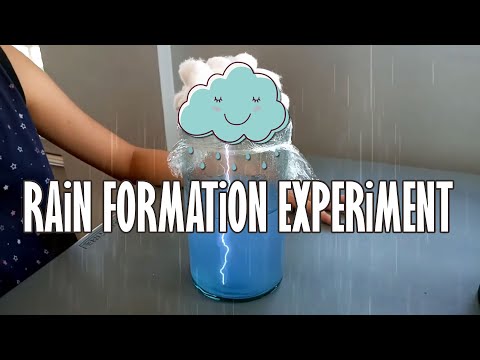 Rain Formation Experiment