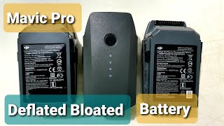 Mavic Pro | Bloated Battery | Deflated ‪@pakinphl‬