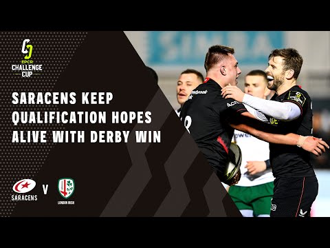 Highlights - Saracens vs. London Irish Round 4 | Challenge Cup Rugby 2021/22