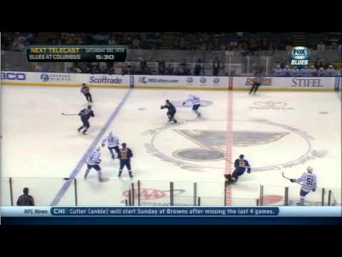 James van Riemsdyk off Pietrangelo backhand goal 5-3 Toronto Maple Leafs vs St. Louis Blues 12/12/13