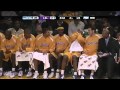 Kobe lauging at Lebron