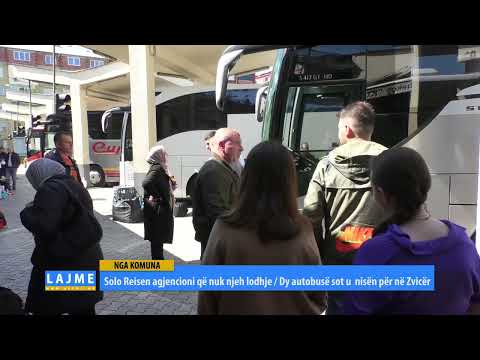 Solo Reisen agjencioni që nuk njeh lodhje / Dy autobusë sot u  nisën për në Zvicër