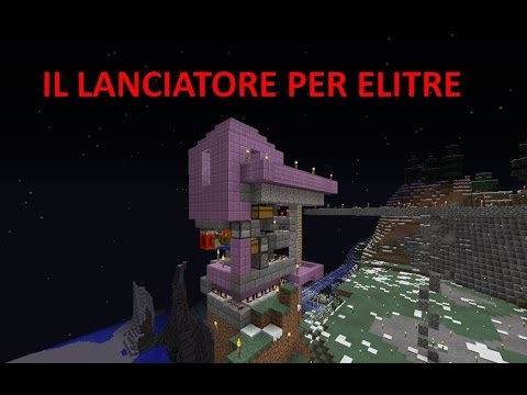 42° Puntata di minecraft: Il lanciatore per elitre 2.0!