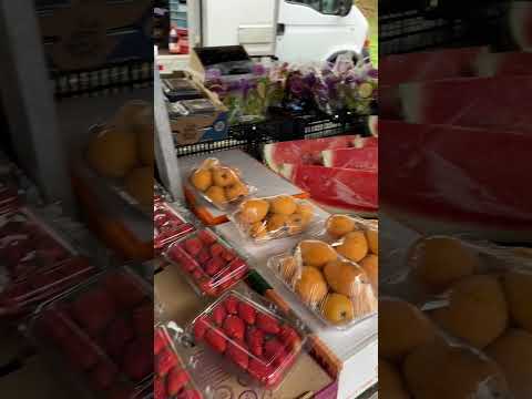 Feirinha de domingo na cidade Itatiba interior de São Paulo