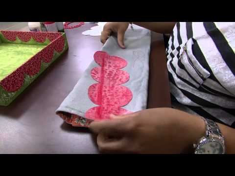 Mulher.com 15/09/2014 - Porta Documentos MDF com Termocolante por Adriana Alves