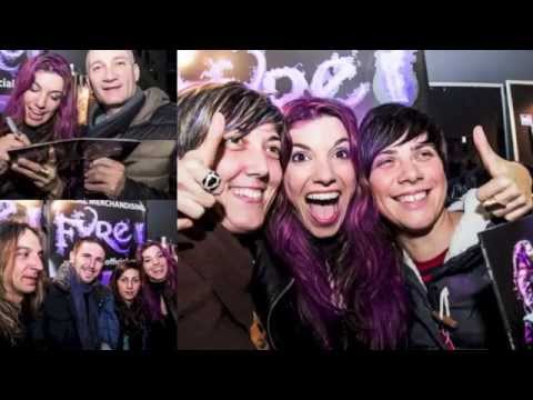 FYRE! Alejandra Burgos & Crazy Fans - Tour with Anastacia - Alice Cooper & Michael Schenker