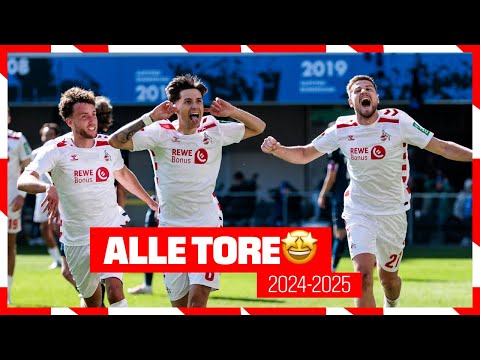 ALLE FC-TORE der Saison 2024-2025 🤩🔥  | 1. FC Köln