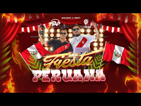 MIX FIESTA PERUANA 2024 💃🇵🇪 Dj Edgar Vidal. Ft @DJOscarEduardo(Cumbia, Festejo, selva, Huayno y más)