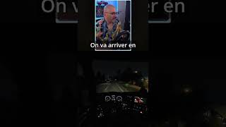Chauffeurs livreurs, attention si vous roulez de nuit ! #ets2 #shorts
