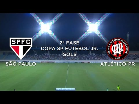Gols - São Paulo 2 x 1 Atlético-PR - Copa São Paulo Futebol Jr. - 15/01/2015