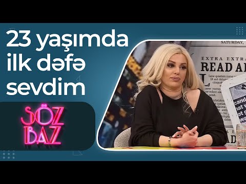 Amina Şirin boşandığı həyat yoldaşından danışdı - 23 yaşımda ilk dəfə sevdim - Söz Baz