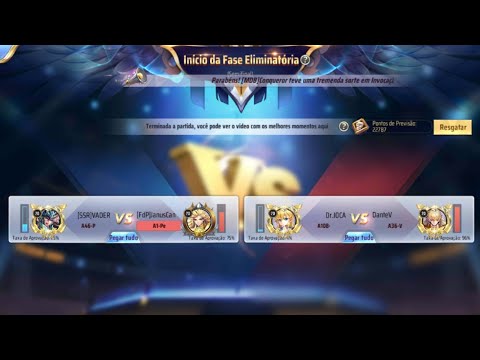 🔴SEMI FINAL DO JAMIEL COM DANTEV VS DR.JOCA  - SAINT SEIYA AWAKENING