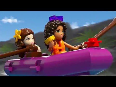 Vidéo LEGO Friends 41121 : Rafting à la base d'aventure