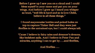 Faith Hill -  Fireflies