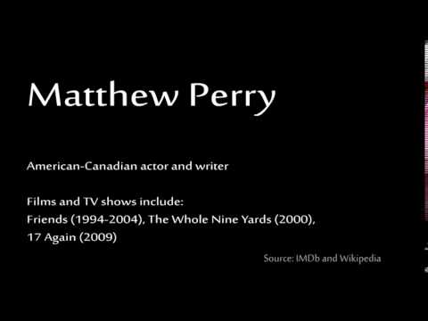 How to pronounce - Matthew Perry