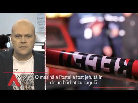 Stiri Mediafax 09 Septembrie - O mașină a Poștei a fost jefuită în Olt, de un bărbat cu cagulă