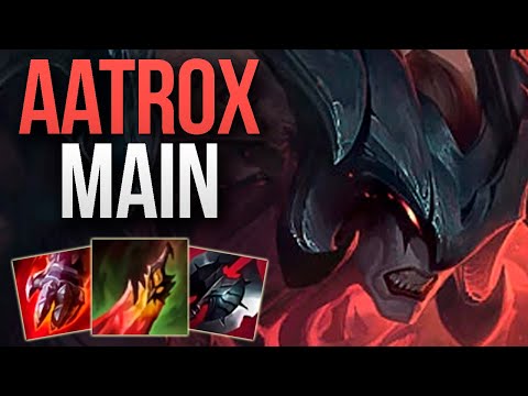 CHALLENGER AATROX MAIN SHOWS HOW TO CARRY A GAME! | CHALLENGER AATROX TOP GAMEPLAY | Patch 10.7 S10