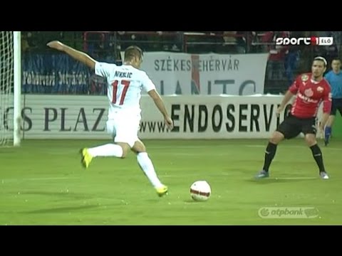 Nikolics Nemanja gólja a PMFC Matias - Videoton FC mérkőzésen