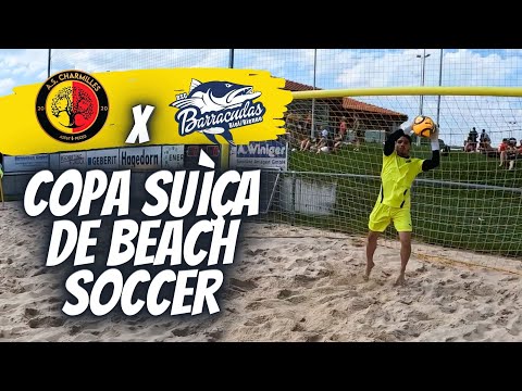 I played in the Swiss Beach Soccer Cup | I made a beautiful save