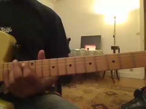 Cm7b5 : Arpeggios on guitar in 5 positions