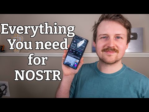 Nostr Start Guide for Beginners | Account setup & wallet connect for Zaps video thumbnail