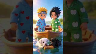 Naruto tentou salvar o cachorrinho, mas… 😱🐶