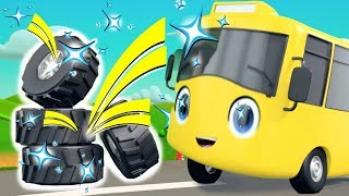 Buster New Tyres - Go Buster | BRAND NEW! | Baby Songs | Cartoons For Kids | Little Baby Bum Buster New Tyres - Go Buster | BRAND NEW! | Baby Songs | Cartoons For Kids | Little Baby Bum