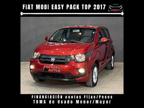 Se Vende: Fiat Mobi Easy Pack Top 2017 - FERRERO Automotores Oncativo (Provincia de Córdoba)