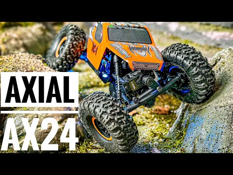 AXIAL AX24 XC-1 - 4WS RTR Flex Machine!! Review, Crawl Footage & More!!!