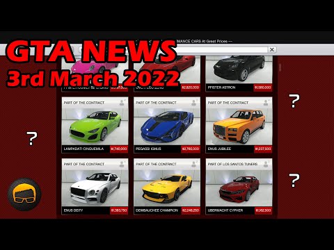 GTA Online Discounts, Bonuses & News (3rd March 2022)