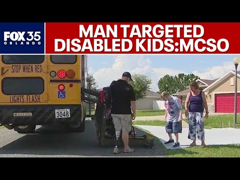 Florida man used cameras to target sprinklers at disabled kids headed to school, deputies say