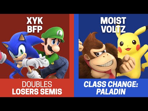 Class Change: Paladin Doubles Losers Semis - XYK/BFP vs MOiST/Voltz - SSBU