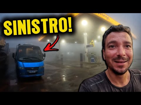 It looked like a horror movie! On the Road