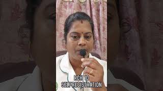 RCH ID - online self registration information