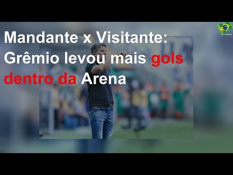 Mandante x Visitante: Grêmio levou mais gols dentro da Arena