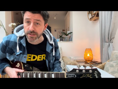How to play Acquiesce Oasis guitar tutorial