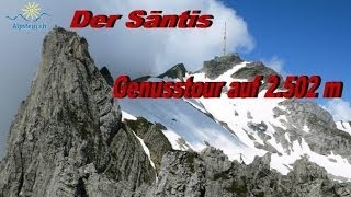 preview picture of video 'Bergtour - Säntis Summit (2.502 m), Schweiz / Appenzeller Alpen - 2013'