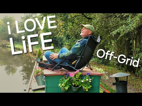 Off-Grid Life Living on a NARROWBOAT- inspired by nature - episode 97