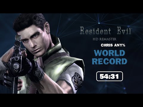 Resident Evil REmake Chris Any% DS Speedrun 54:31 (WR)