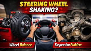 Steering Wheel Shaking at High Speeds? Diagnose Wheel Balance vs Suspension Wear FAST!